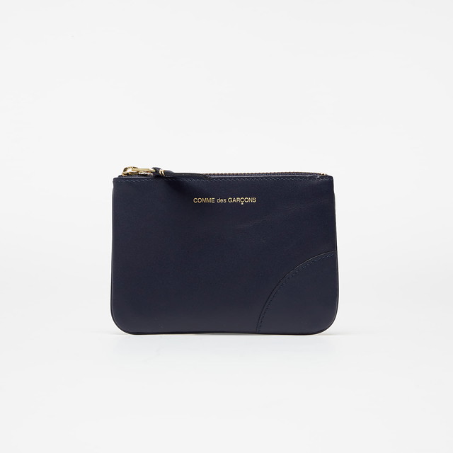 Pénztárca Comme des Garçons Classic Leather Wallet Navy Sötétkék | SA8100 navy