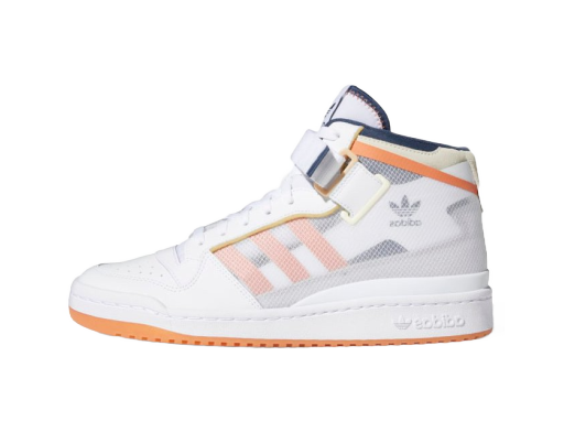 Sneakerek és cipők adidas Originals Forum Mid TT White Acid Orange Fehér | FY4707