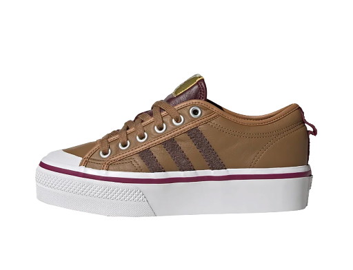 Sneakerek és cipők adidas Originals Nizza Star Wars The Mandalorian Beskar Steel W Barna | GZ2742