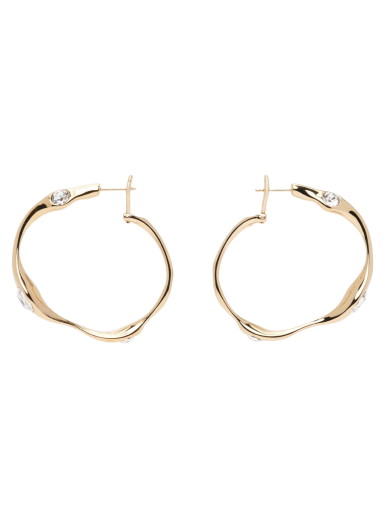 Fülbevaló AMI Crash Earrings Bézs | UJW205.361