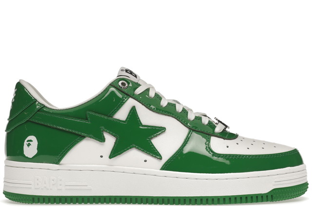 Sneakerek és cipők BAPE Bape Sta Low "Green" Zöld | 001FWH701001_GRN_A