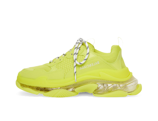 Sneakerek és cipők Balenciaga Triple S Clear Sole Fluo Yellow Sárga | 541624W2FF27390
