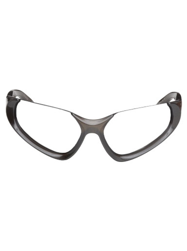 Napszemüveg Balenciaga Exaggerated Sport Goggle Sunglasses Szürke | BB0202S-002