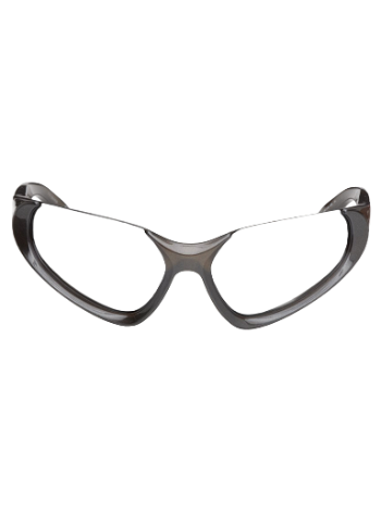 Balenciaga Exaggerated Sport Goggle Sunglasses BB0202S-002