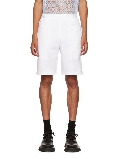 Rövidnadrág AMI Cotton Shorts Fehér | HSO300.481