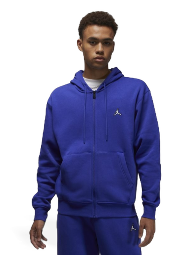 Sweatshirt Jordan Jordan Essentials Full-Zip Fleece Hoodie Kék | DQ7350-432