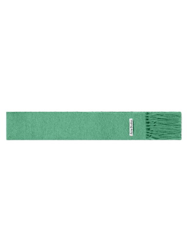 Sálak és kendők Acne Studios Vesuvio Solid Scarf Jade Green Zöld | CA0250-ABA