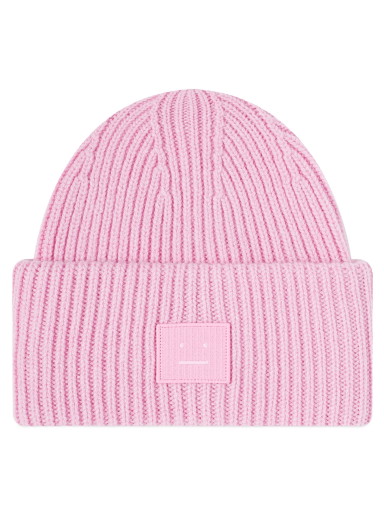 Beanie sapkák Acne Studios Pansy N Face Beanie Bubble Pink 
Piros | C40135-BP5