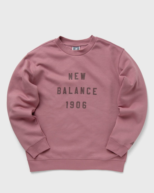 Sweatshirt New Balance Graphic Crew men Sweatshirts Rózsaszín | MT41562-RSE