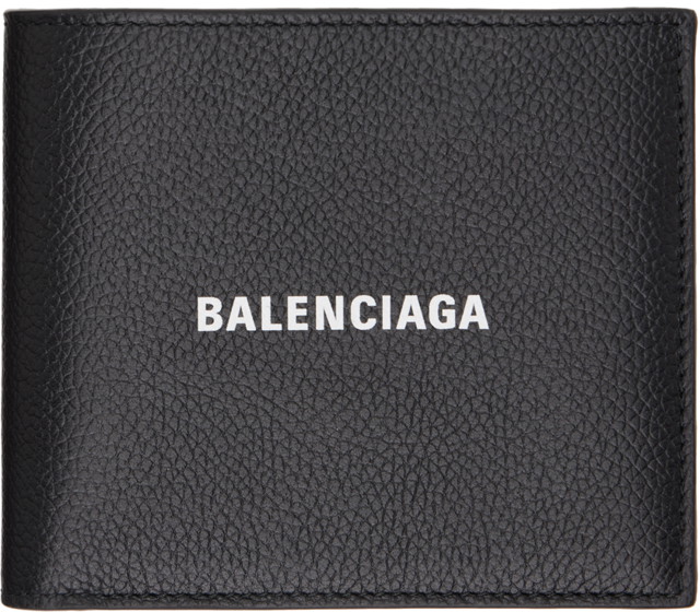 Pénztárca Balenciaga Square Folded Wallet Fekete | 594315-1IZI3-1090