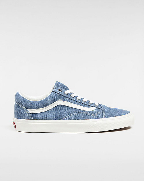 Sneakerek és cipők Vans Old Skool Shoes (threaded Denim Blue/white) Unisex Blue, Size 3 Türkizkék | VN000CR5Y6Z