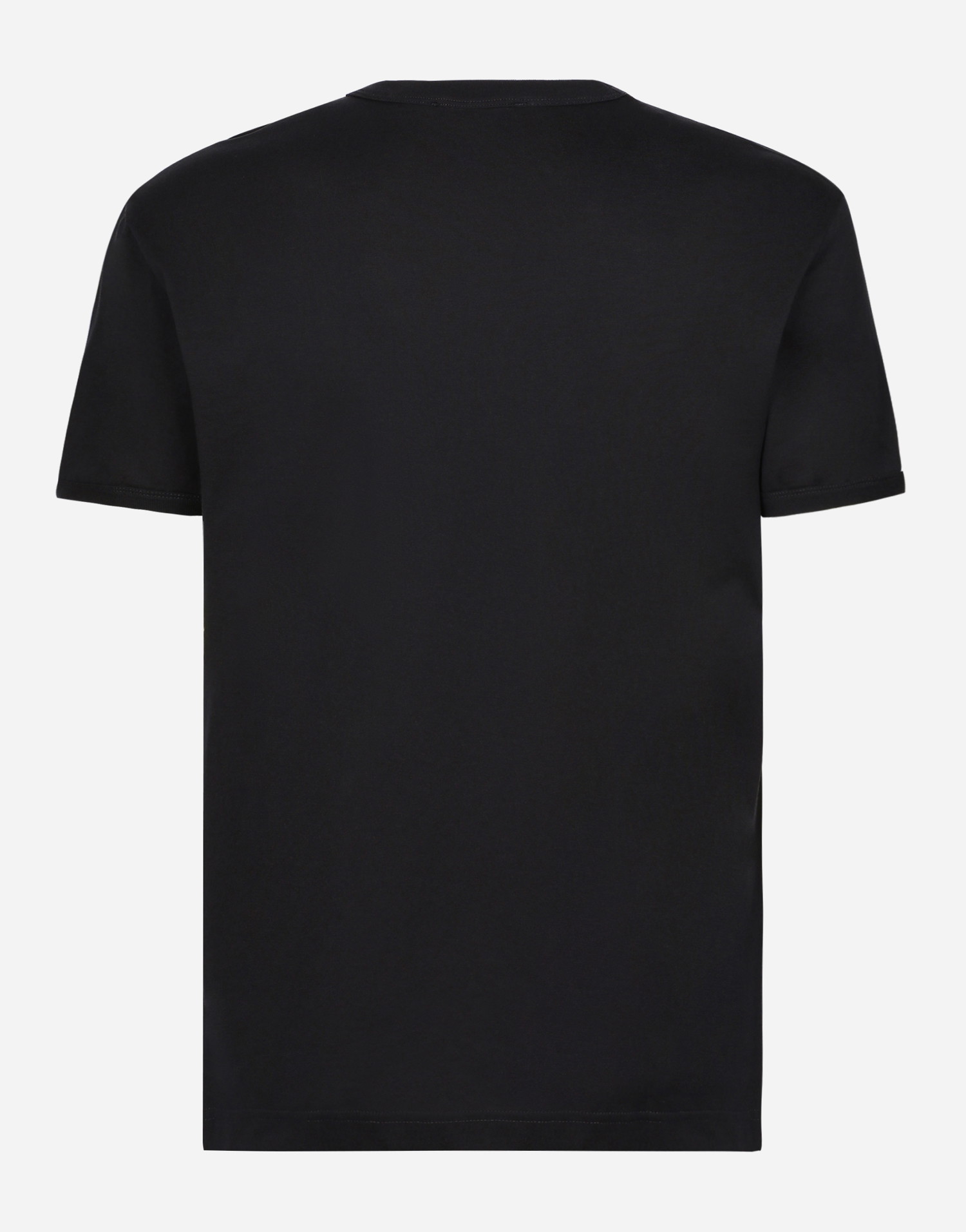 Póló Dolce & Gabbana Cotton T-shirt Fekete | G8JX7TFU7EQB0665, 1