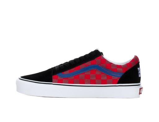 Sneakerek és cipők Vans Old Skool OTW Rally Checker Multi Black 
Piros | VN0A4BV5V3L