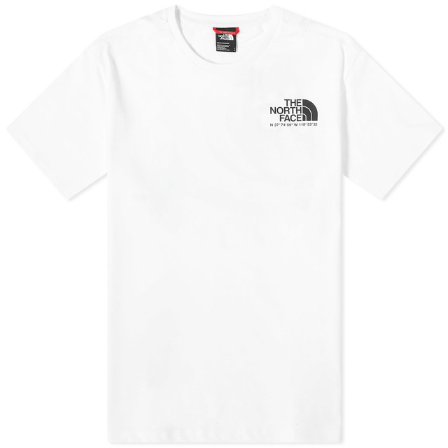 Póló The North Face Coordinates T-Shirt Fehér | NF0A8542FN4