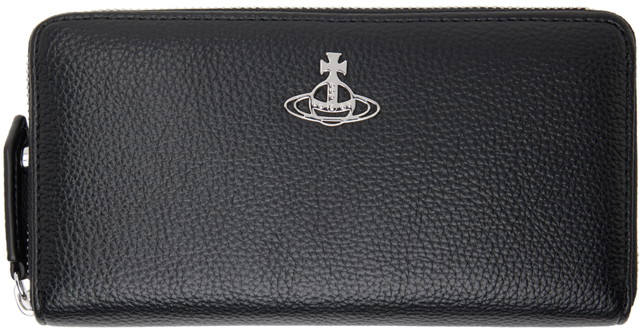 Pénztárca Vivienne Westwood Re-Vegan Classic Wallet Fekete | 51050023U-S000D-