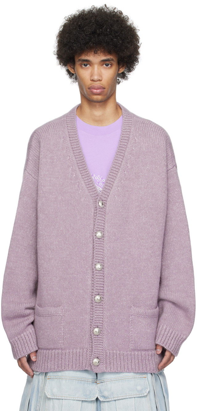 Pulóver VETEMENTS Fancy Button Cardigan Orgona | UE64KN210L