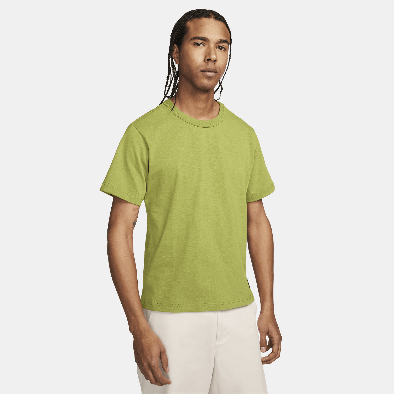 Póló Nike Life Knit Top Zöld | FN2645-377, 0