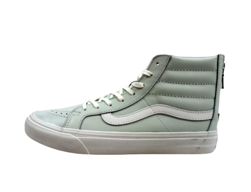 Sneakerek és cipők Vans Sk8-Hi Slim Zip Leather Zephyr Blue Zöld | VN0A38GRMRI