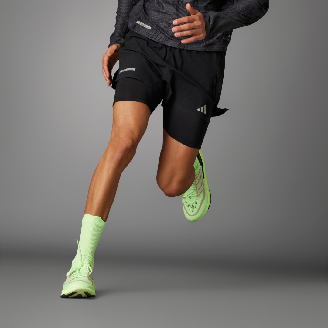 Rövidnadrág adidas Performance Ultimateadidas 2-in-1 Shorts Fekete | IL7186, 1