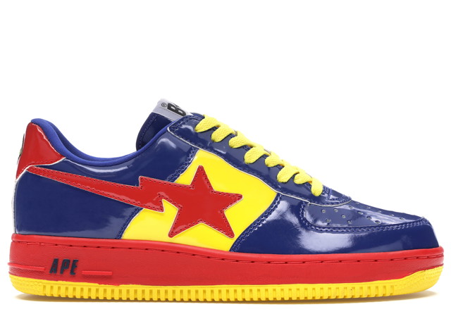 Sneakerek és cipők BAPE DC Comics x Bape Sta Low "Superman" Sötétkék | DC2