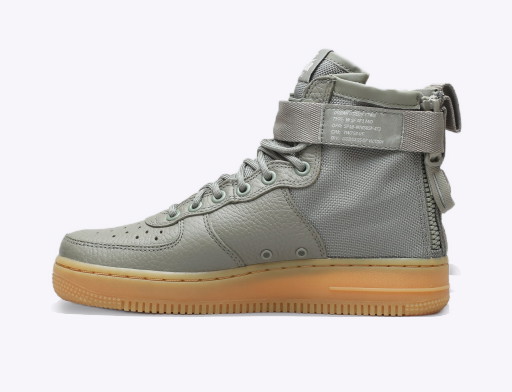 Sneakerek és cipők Nike SF Air Force 1 Mid ''Dark Stucco'' W Zöld | AA3966-004
