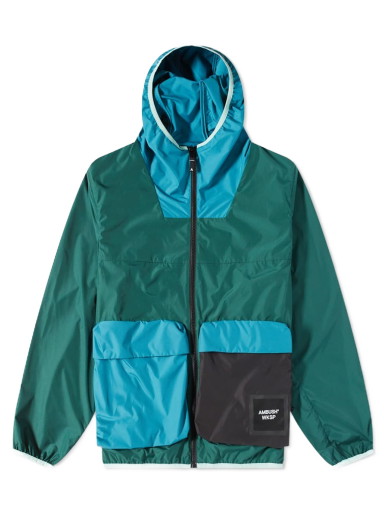 Széldzsekik Ambush Packable Windbreaker Zöld | BMEB007S22FAB0015510