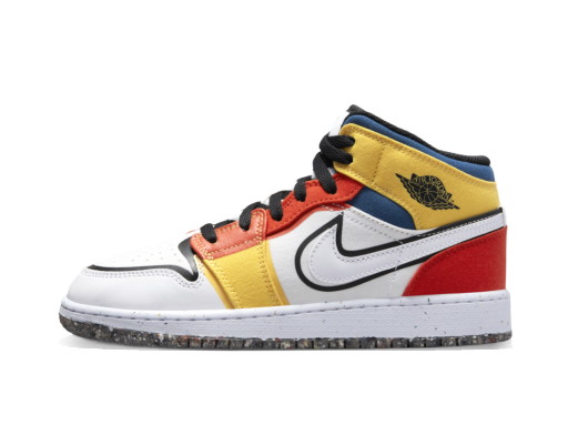 Sneakerek és cipők Jordan Air Jordan 1 Mid "Multi-Color Canvas" GS Többszínű | DV1316-100