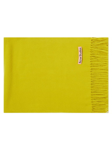 Sálak és kendők Acne Studios Canada New Scarf Acid Yellow Sárga | CA0209-CYI