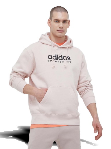 Sweatshirt adidas Originals ALL SZN Fleece Graphic Hoodie Rózsaszín | IC9776