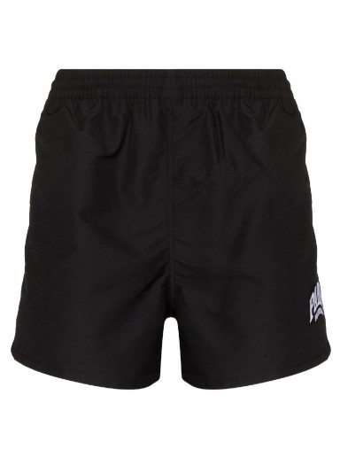 Rövidnadrág Balenciaga Paris Cities Swim Short Fekete | 6896924A8B6