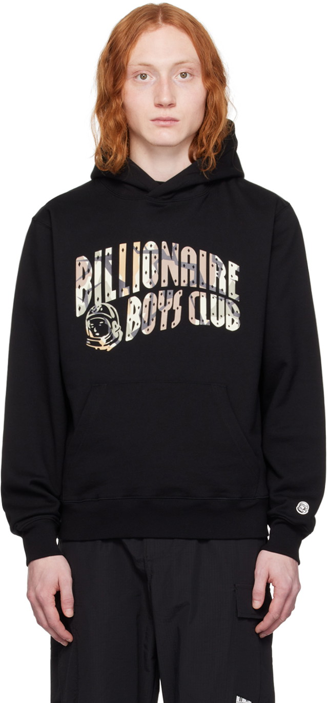 Sweatshirt BILLIONAIRE BOYS CLUB Camo Arch Hoodie Fekete | B24126
