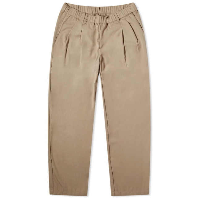 Nadrág Dime Pleated Twill Trousers Barna | DIMESP2435TAN