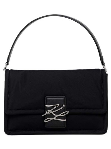 Kézitáskák KARL LAGERFELD Kseven Element SH Embossed Fekete | 231W3020