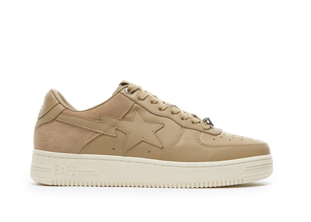 Sneakerek és cipők BAPE Bape Sta Low "Suede Heel Beige" Bézs | 001FWG701042X