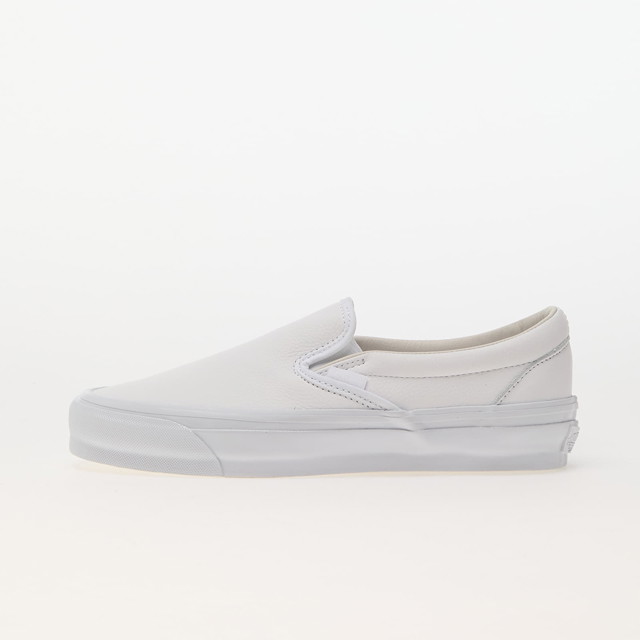 Sneakerek és cipők Vans Slip-On Reissue 98 LX Leather White/ White Fehér | VN000CSEWWW1
