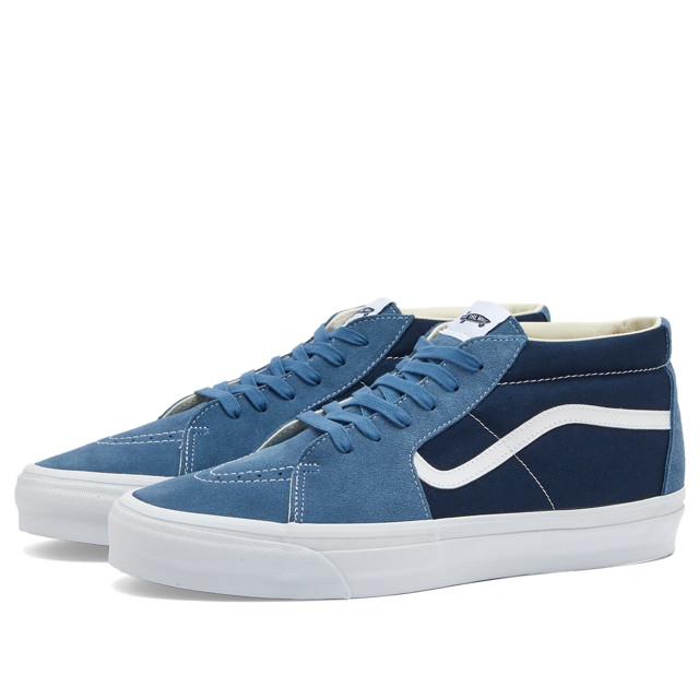 Sneakerek és cipők Vans Sk8-Mid Reissue 83 Sneakers in Navy, Size UK 10 | END. Clothing Kék | VN000CQQSN0