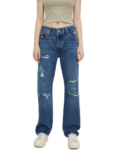 Farmer Levi's Medium Waist 501 90s Jeans Kék | A1959.0010