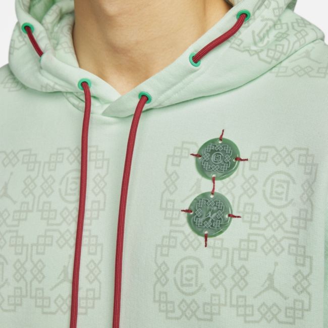 Sweatshirt Nike CLOT x Fleece Hoodie Zöld | DO0007-394, 1
