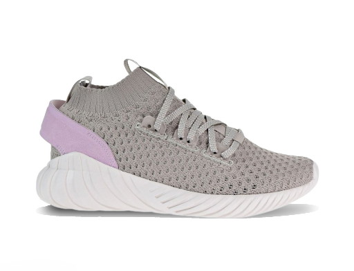 Sneakerek és cipők adidas Originals Tubular Doom Sock PK Light Brown Aero Pink W Szürke | CQ2483