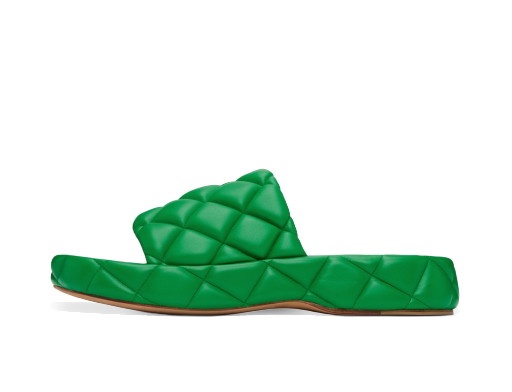 Sneakerek és cipők Bottega Veneta Padded Sandals "Green" Zöld | 709004 VBRR0