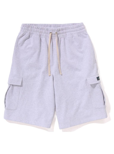 Rövidnadrág BAPE 6 Pocket Wide Fit Sweat Shorts Szürke | 1J30-153-010