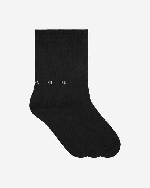 Zoknik és harisnyanadrágok WTAPS Skivvies Socks Black Fekete | 241MYDT-UWM05 BLK