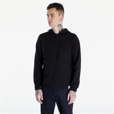 Sweatshirt CALVIN KLEIN Jeans Woven Tab Zip Through Fekete | J30J325147 BEH, 0