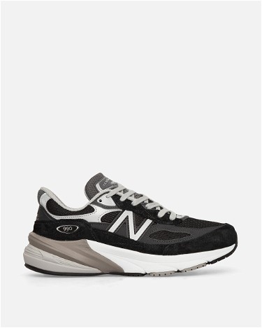 Sneakerek és cipők New Balance 990v6 MiUSA Black Grey White (Women's) Fekete | W990BK6, 1