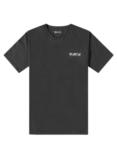 Póló KAVU Klear Above Etch Art Tee Fekete | 847-1843