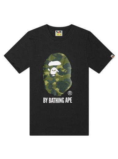 Póló BAPE A Bathing Ape Color Camo By Bathing Ape Tee Fekete | 001TEI801014M-BGR