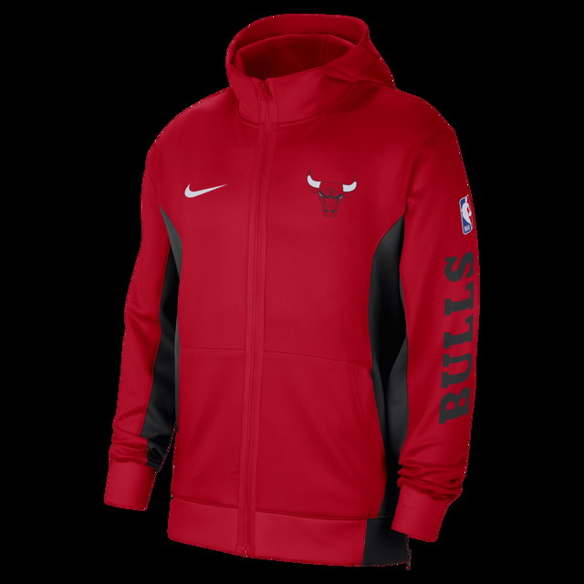 Sweatshirt Nike Dri-FIT NBA Chicago Bulls Showtime Hoodie 
Piros | FB3402-657