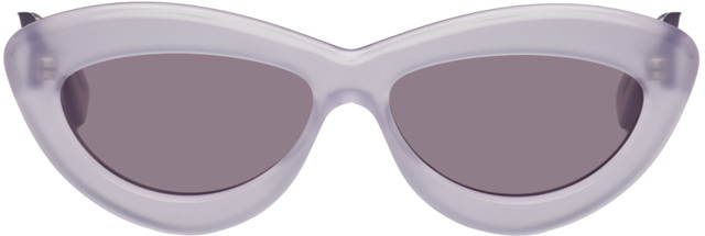Napszemüveg Loewe Purple Cat-Eye Sunglasses Orgona | LW40096IW5481Y 192337119965