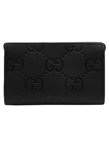 Jumbo GG Logo Pouch Black