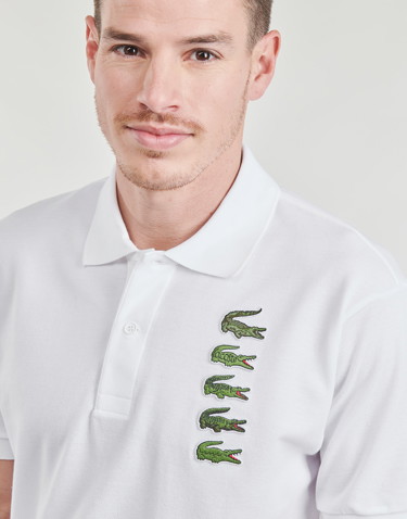 Pólóingek Lacoste Polo shirt Fehér | PH3474-001, 4